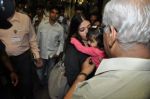 Aishwarya Rai Bachchan with Aradhya return from NY in Mumbai Airport on 23rd April 2013 (81).JPG